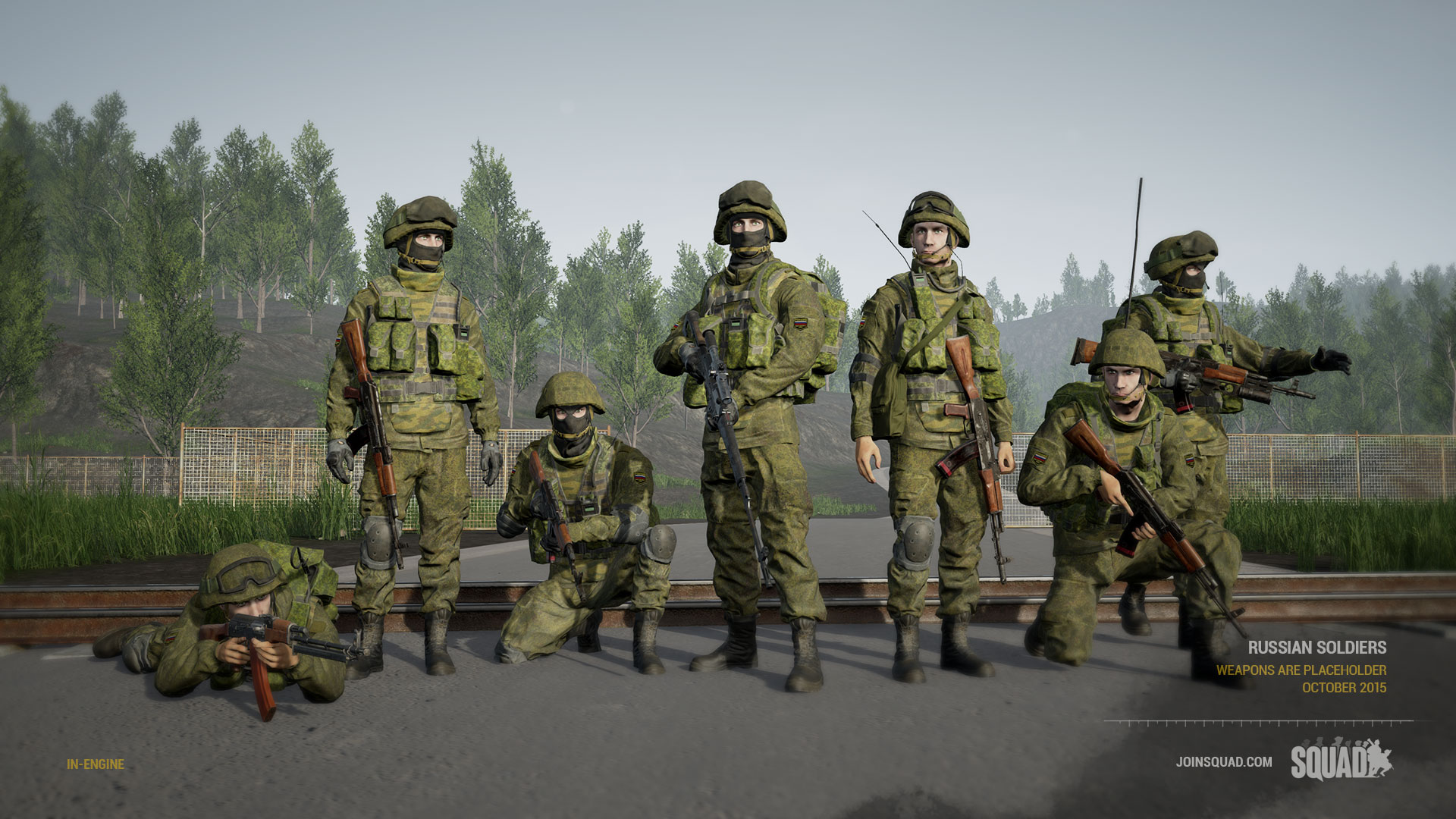 《squad》戰術小隊 俄羅斯地面部隊陣營介紹