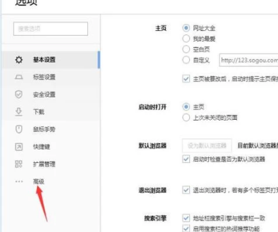 搜狐浏览器截图