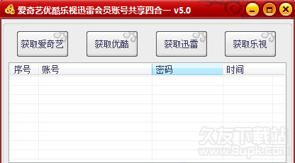 爱奇艺优酷乐视迅雷会员账号共享四合一5.1免费最新版