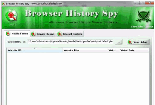 Browser History Spy 免安装版[浏览历史记录查看器]