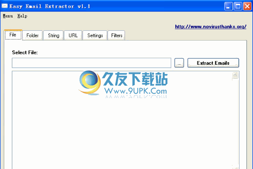 Easy Email Extractor下载英文版_文档提取邮箱