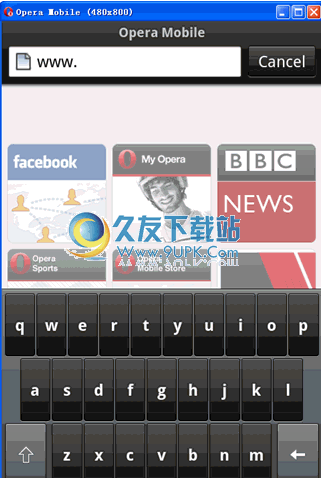 【电脑模拟手机版Opera】Opera Mobile Emulator下载V多语版