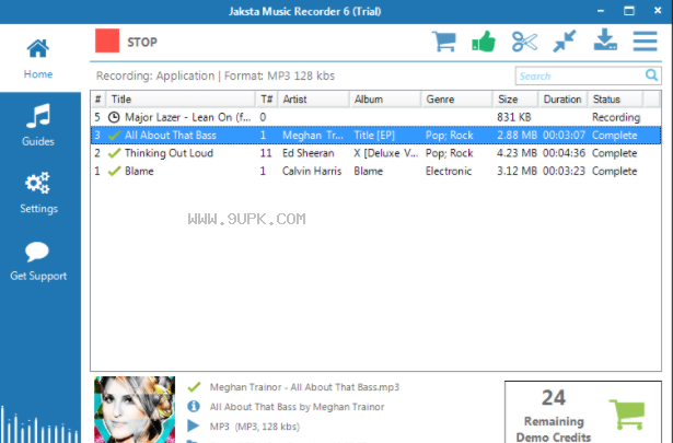 Jaksta Music Recorder