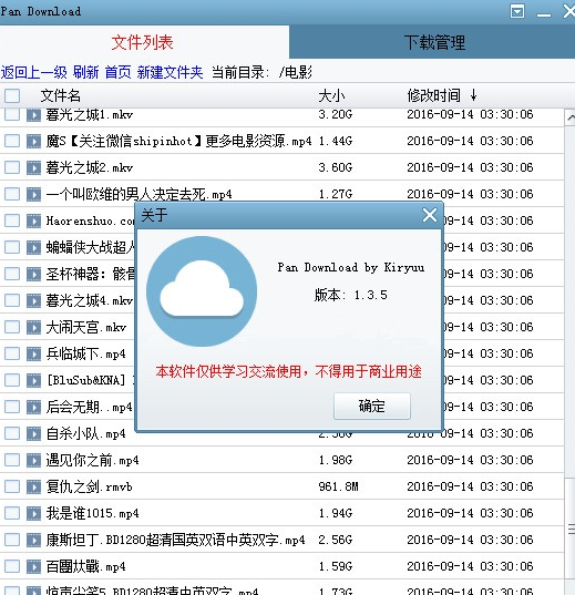 Pan Download 免安装版