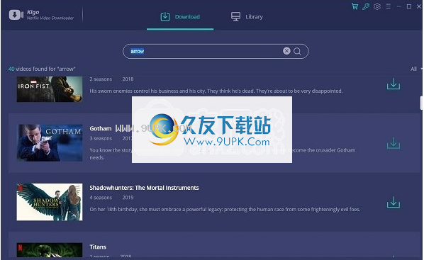 KigoNetflixVideoDownloader
