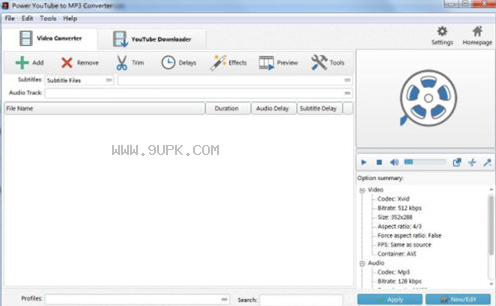 Power YouTube to MP Converter