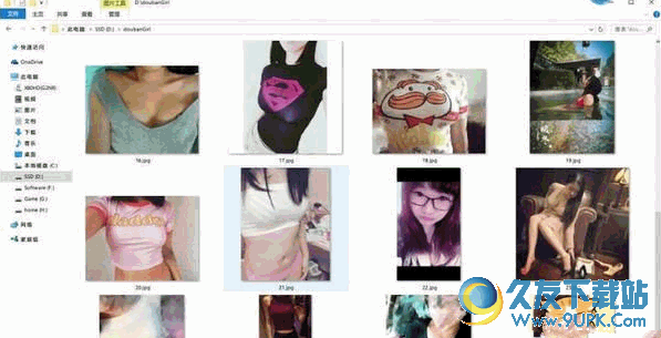 豆瓣美女自拍图片下载器 免安装版
