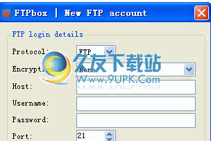 FTPbox 英文免安装版_FTP文件同步工具