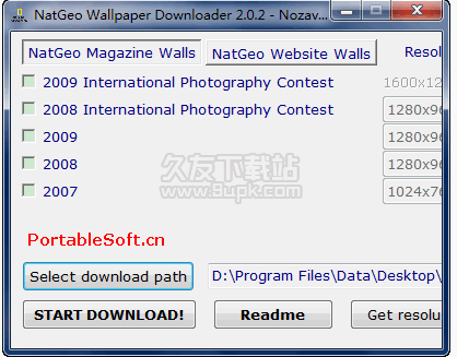 NatGeo Wallpaper Downloader 英文版