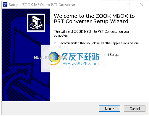 ZOOKThunderbirdtoOutlookConverter