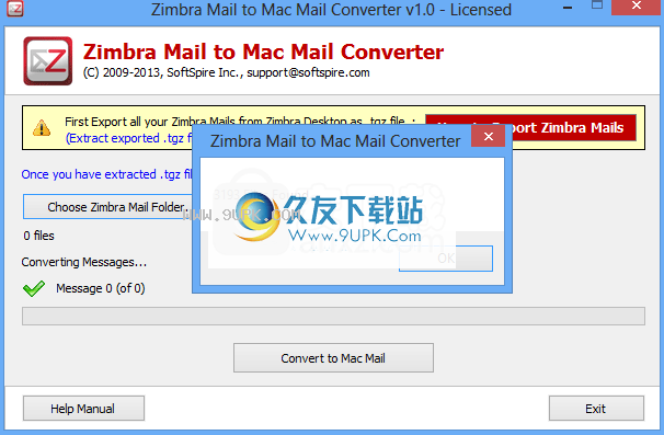 ZimbraMailtoMacMailConverter