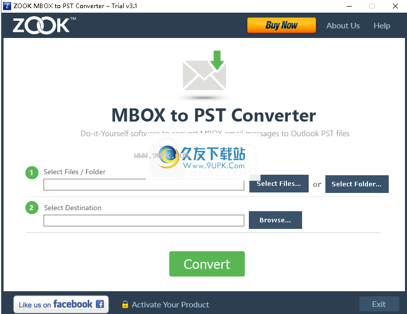 ZOOKThunderbirdtoOutlookConverter