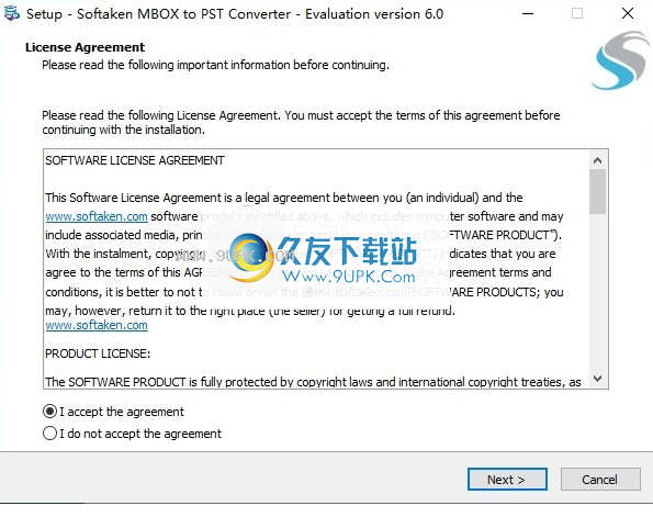 SoftakenMBOXtoPSTConverter