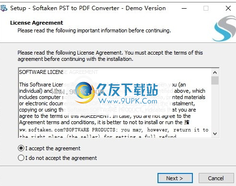 SoftakenPSTtoPDFConverter