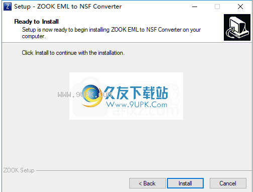 ZOOK MBOX to PST Converter