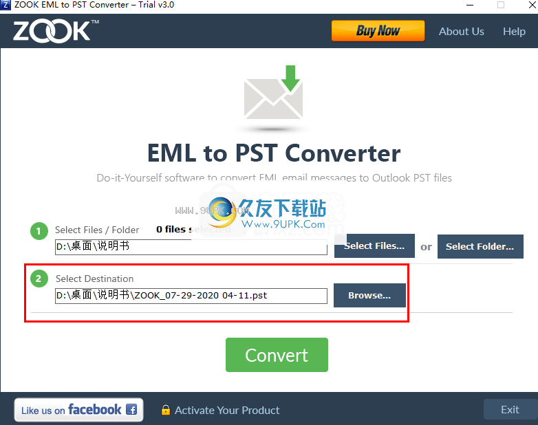 ZOOKEMLtoPSTConverter