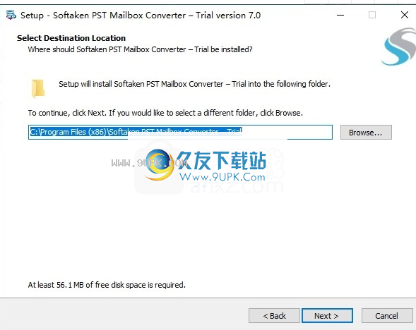 SoftakenPSTMailboxConverter