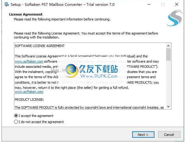SoftakenPSTMailboxConverter