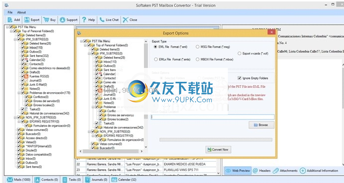 SoftakenPSTMailboxConverter