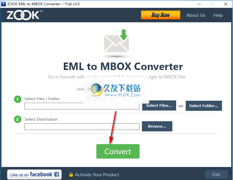 ZOOK EML to MBOX Converter