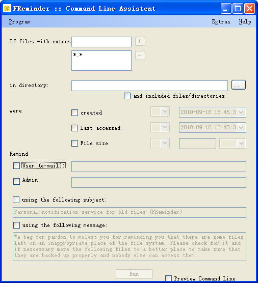 FReminder 英文版