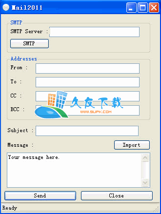 【SMTP客户端软件】Mail下载V英文版