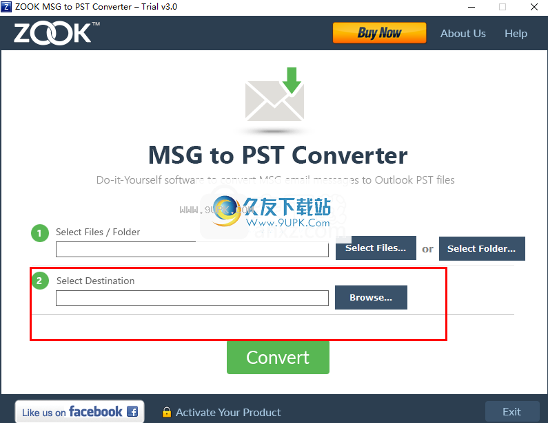ZOOKMSGtoPSTConverter