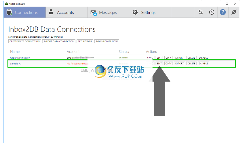 ArclabInbox2DB
