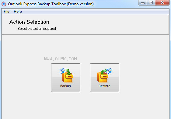 Outlook Express Backup Toolbox