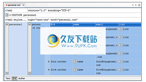 Oxygen XML Author