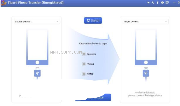Tipard iPhone Transfer截图2