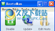 HostsMan 英文版_hosts管理编辑工具