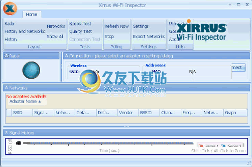 Xirrus Wi-Fi Inspector下载英文版[无线接入点搜索软件]