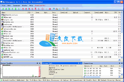 NetBalancer Free 中文版截图1