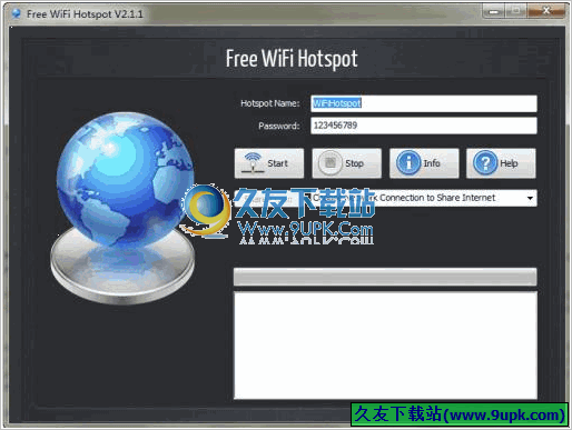 Free WiFi Hotspot 正式免安装版[笔记本wifi热点创建工具]