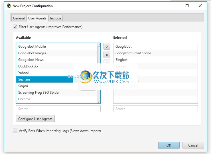 ScreamingFrogLogFileAnalyser