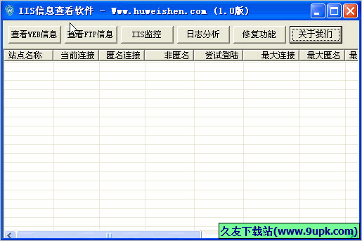护卫神IIS信息查看软件 免安装版