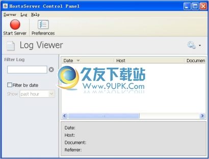 HostsServer Beta英文版[HTTP服务器软件]