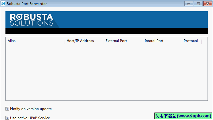 Robusta Port Forwarder 正式免安装版[路由器端口转发工具]
