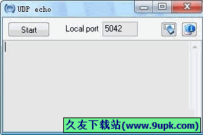 UDP echo 免安装版[UDP端口监听测试器]