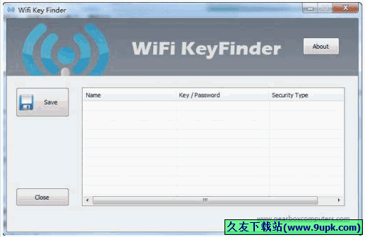 Wifi Key Finder 免安装版[无线上网密码查找工具]