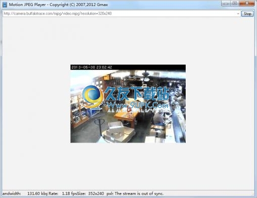 Motion JPEG Player 免安装[网络摄像头播放程序]