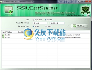 SSLCertScanner 免安装版[SSL证书扫描工具]