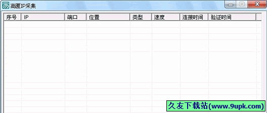 高匿IP采集 免安装版[高匿隐藏IP采集器]