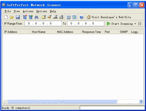 SoftPerfect Network Scanner英文版|多线程IPSNMP扫描
