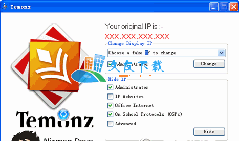 【修改隐藏IP软件】Temonz下载V多语版