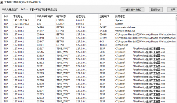 大鱼端口查看器