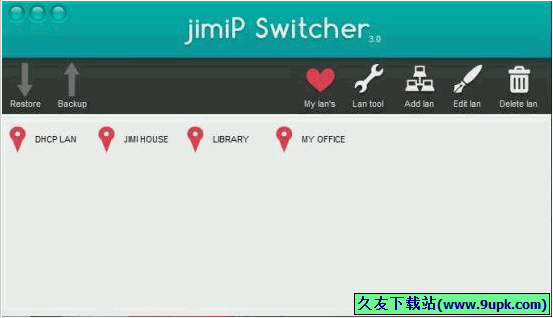 JimIP Switcher [网络IP切换工具]