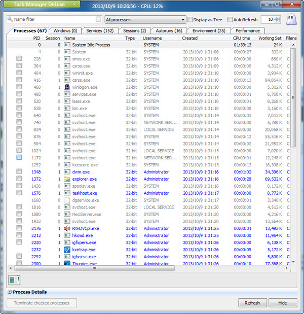 Task Manager DeLuxe位