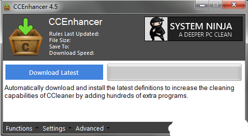 CCEnhancer电脑系统优化软件
